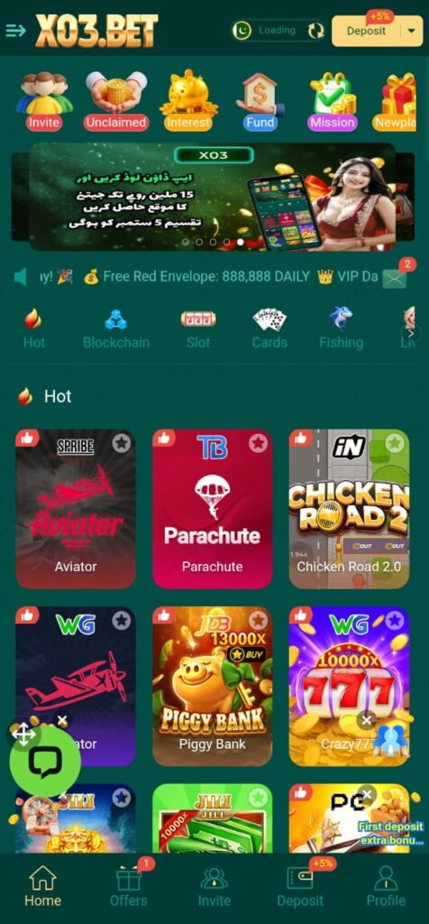 X03Bet Game