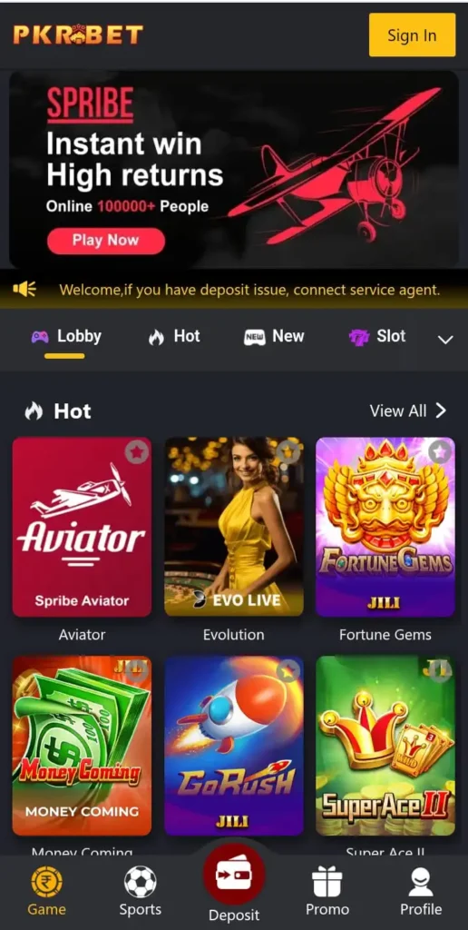 PkrBet Game